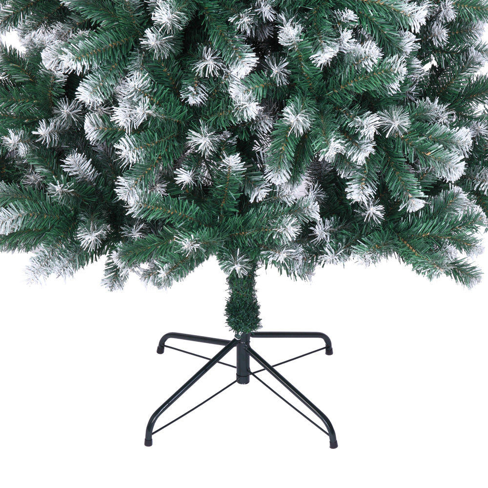 7FT Spray White PVC Christmas Tree 870 Branches